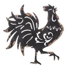 Add to favorites quick view rooster sign, welcome to our coop, rooster decor, rooster theme, farmhouse sign, farmhouse decor, farm theme, sunflower decor. Black Rooster Metal Wall Decor Hobby Lobby 1302710