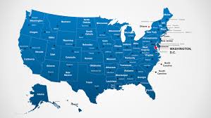 Find nearby businesses, restaurants and hotels. United States Of America Map With States Slidemodel