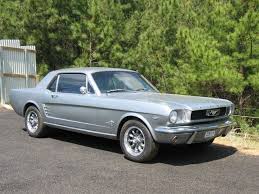 Image result for Silver Frost 1966 Mustang