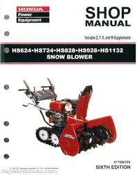 We will also review four different models from honda and let you know which one we think is the best. Honda Snowblower Hs928 Parts Manual