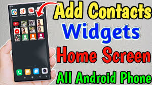 Apr 25, 2016 · touch and hold on the home screen and then select widgets. How To Add Contact On Home Screen Samsung Realme Redmi Iphone Apple Vivo Oppo Xiaomi Ios 14 Youtube