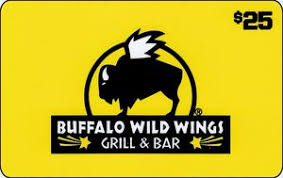 Based on what i read, yes, you can redeem gift cards if you have a doordash account. Gift Card Logo B W W Grill Bar Buffalo Wild Wings United States Of America Buffalo Wild Wings Col Us Bww 014 0611f