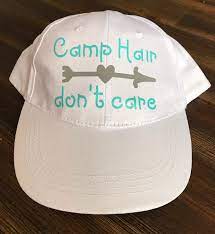 Camp Hair Dont Care Hat Camp Hair Dont Care Camping Camp Etsy Accessories Hat Summer Camphairdontcare Camphair Camping Hair Camp Hair Dont Care Hats