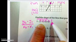 A person travels from newyork to washington at the rate of 45 miles per hour and comes backs to the newyork at the rate of 55 miles per hour. 5 1 Rate Of Change And Slope Worksheet Youtube