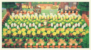 Share Your Flower Garden Flower Field Areas The Bell Tree Animal Crossing Forums