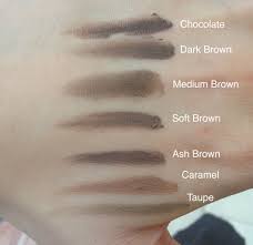 Swatches Dipbrown Pomade Anastasia Sourcils