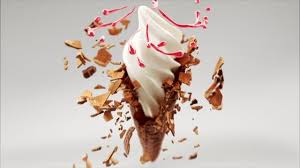 Cgi Exploding Ice Cream Cone Ice Cream Ice Cream Cone Ice