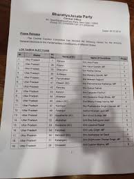 Although tmc is leading on majority of seats in west bengal, bjp has proved to be a very close second. Ani On Twitter Bjp Releases List Of 29 Candidates For Uttar Pradesh 10 Candidates For West Bengal For Loksabhaelections2019