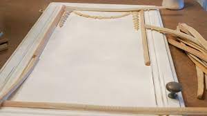 Round wood carved applique frame onlay cabinet furniture decoration unpainted. Update Kitchen Cabinets On A Budget Anne P Makeup And More