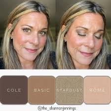 Grungy glam makeup look with cool-toned neutrals