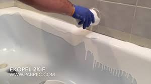 Lo sbiancamento degli smalti nella vasca da bagno prevede un composto più elaborato: Sovrapposizione Vasche Da Bagno Rismaltatura Vasche Da Bagno Youtube