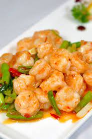 Peking Shrimp Battered Shrimp Fried And Coated In A Sweet Garlic Scallion Sauce Are Irresistible L Large Shrimp Recipe Asian Recipes Chinese Shrimp Recipes
