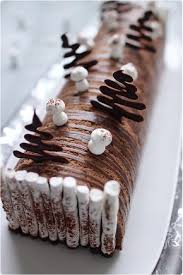 Buche Chocolat Noir Et Coeur De Creme Brulee Chefnini Recette Buche De Noel Chocolat Gateau Noel