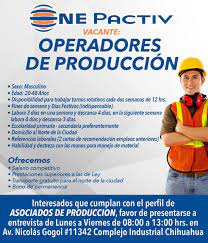 En Pactiv Tenemos Busco Empleo Maquila Chihuahua Facebook