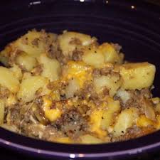 Hamburger Hash Recipe Recipe Recipes Hamburger And Potatoes Slow Cooker Hamburger Hash