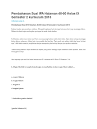 Mar 07, 2021 · kunci jawaban lks ipa kelas 7 kurikulum 2013 semester 2 k13 pdf rpp bahasa inggris sma jawaban paket ips kelas 8 semester 1 halaman 74 ptk agama katolik kunci jawaban bahasa indonesia kelas 12 halaman 88 edisi revisi 2018 buku download rpp silabus prota prosem sk kd ktsp 2006 kelas vii viii ix. Pembahasan Soal Ipa Halaman 88 89
