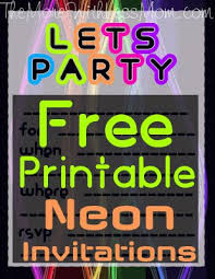 Black And White Free Teenager Printable Printable Birthday Invitations Pin On More With Less Mom