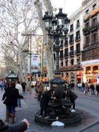 El Barrio Del Raval Barcelona Barcelona Ciudad Ciudad Dibujo