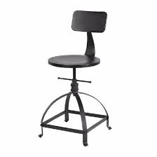 Maybe you would like to learn more about one of these? Shop Industrial Style Vintage Metal Bar Stool With Backrest Black L1t0 Online From Best Living Room Furniture On Jd Com Global Site Joybuy Com