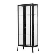 milsbo glass door cabinet anthracite 28 3 4x68 7 8 ikea glass cabinet doors glass door shop kitchen cabinets