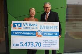 Swift code for vr bank rottal inn eg in pfarrkirchen, germany is genodef1pfk Spendenubergabe Der Vr Bank Fur Mittagessen In Der Ogs Betty Greif Schule