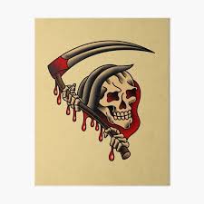The venerable bede's story of the cattleman and later ecclesiastical musician cædmon indicates that in the early medieval period it was normal at feasts to pass around the harp and sing 'vain and idle songs'. American Traditional Wall Art Redbubble