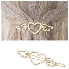 All materials is cpsia compliance items. Amazon Com Olbye Heart Hair Clip Gold Angel Wing Barrette Snap Hair Pin Hair Accessories For Women And Girls Beauty