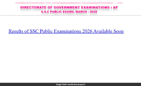 Andhra Pradesh SSC Result 2026 Releasing Today At 11 AM, Check Official Websites Here