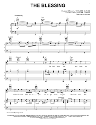 Kari Jobe Cody Carnes Elevation Worship The Blessing Sheet Music Notes Chords Sheet Music Notes Sheet Music Music Notes