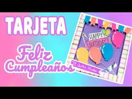 Tarjeta De Cumpleanos Supe Facil Y Muy Bonita Para Mi Mejor Amiga Brenda Pe Youtube