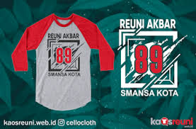 Saya baru mencari cari ide desain baju ini dan ternyata menentukan konsep yang baik dan pas ke target pasar memang susah. Kaos Reuni Online