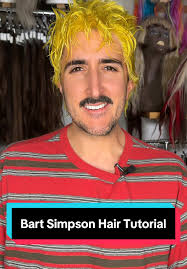 Aye Carumba?!? #cosplay #yellowhair #wiginstall #lacefront #k18results  #thesimpsons #bartsimpson #90snostalgia #hairstylist