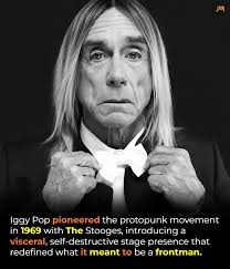 Iggy Pop, born James Osterberg Jr.