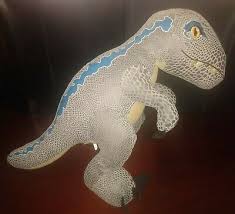 Pillow pets 16 blue velociraptor stuffed animal, jurassic world dinosaur plush toy. Nwt Build A Bear Jurassic World Velociraptor Blue Stuffed Plush Dinosaur Bnwt Bears Dolls Bears