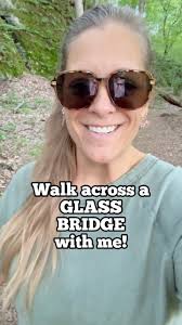 Walk across the new GLASS BRIDGE at Nelson’s Ledges State Park. The park is  located in Garretsville, Ohio. Park at the main lot (if you can) and then  walk directly across the street to the stairs. ...