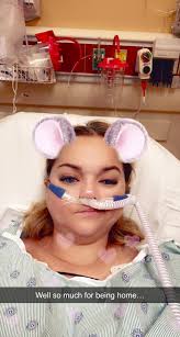 Back in hospital. Home oxygen wasn't enough.