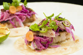 Watch this how to video as cia chef joe diperri shows us how to make watch this how to video on how to make delicious grilled baja fish tacos. Enrique Olvera S Fish Tacos Recipe Seafood Entrees Yummy Seafood Fish Tacos Recipe