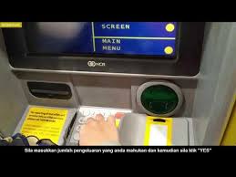 *sila rujuk gambar di bawah. Cara Check Baki Dan Buat Pengeluaran Di Mesin Atm Maybank By Wan Widget