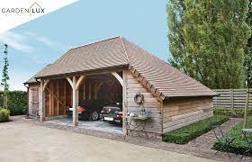 Carport Tuinhuizen Buitenkant Huizen Tuinhuis