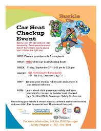 Maybe you would like to learn more about one of these? Car Seat Check Del Norte Child Care Council