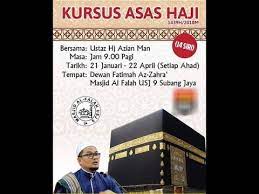 Kursus asas haji mthkj is on facebook. Ustaz Hj Azian Man Kursus Asas Haji 2018 Siri 3 Youtube