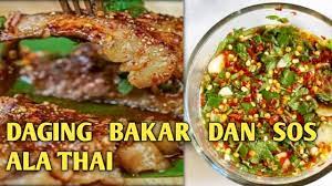 Resep pisang bakar mulai banyak dicari saat ini. Resepi Daging Bakar Dan Sos Ala Thai Toast Recipe And Thai Style Sauce Youtube