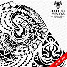 The polynesian islands are famous all over the world for their beautiful traditional tattoo designs. Samoan Warrior Shark Vector Tattoo Template Stencil Tattoo Wizards