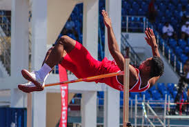 Practice jumping and landing until you're completely nobody learns to high jump overnight, so don't get down on yourself if you find it challenging at first. Mosese Foliaki Takes Gold In High Jump Matangitonga