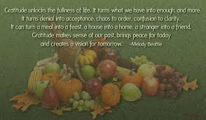 Gratitude unlocks the fullness of life. Success Quote On Thanksgiving Goal Habits Com