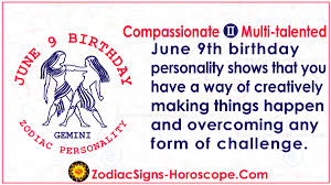 June birth flower free background. June 9 Zodiac Full Horoscope Birthday Personality Zsh