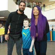 I don't know what it would be like in the near. Wish Kid Ryan Meets Stephanie Mcmahon Seth Rollins Sasha Banks In Phoenix Sashabanks Legitboss Wwe Sasha Bank Stephanie Mcmahon Seth Rollins