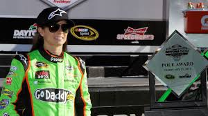 Danica patrick crashed out of the daytona 500 on sunday, putting a damper on the final event of her nascar racing career. Nascar Danica Patrick Becomes First Woman To Claim Pole In Sprint Cup Race Motor Racing News Sky Sports