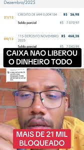 Explicação sobre o saldo bloqueado do FGTS