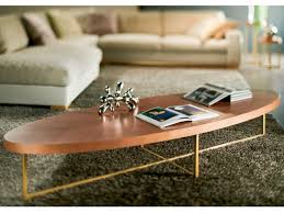 Low circular round drum coffee table. Salo Oval Table Alarus Interiors